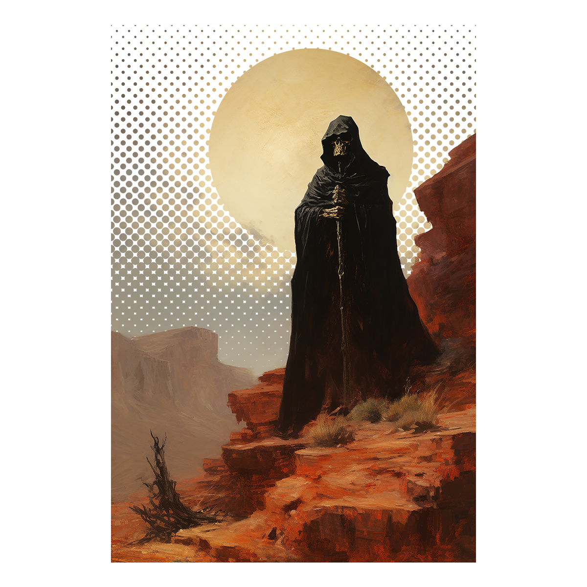 Death-by-Frazetta_Short-sleeve_Unisex_T-shirt_Art