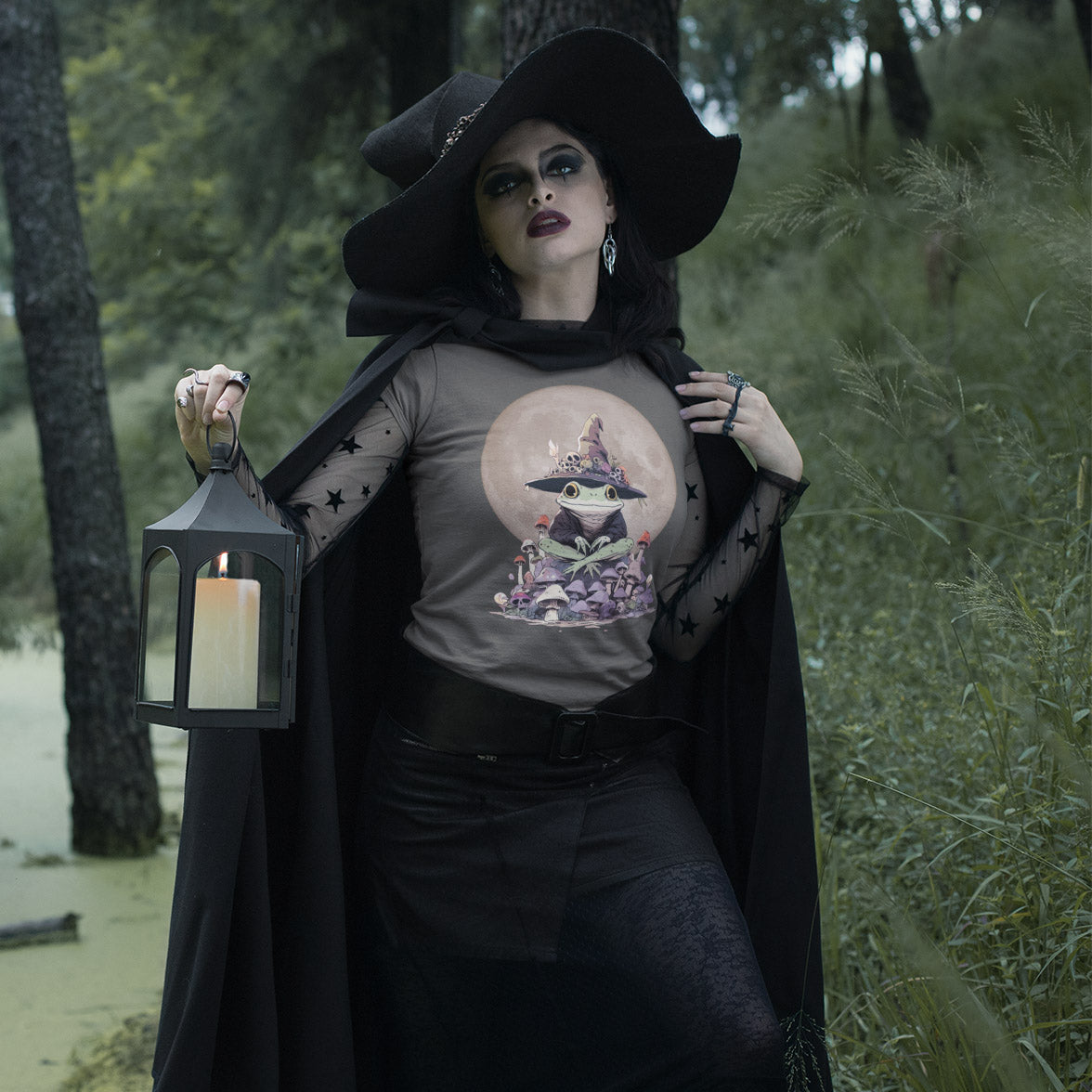 Hocus_Croakus_Short_Sleeve_Unisex_T-shirt_Army_Mockup_Witch