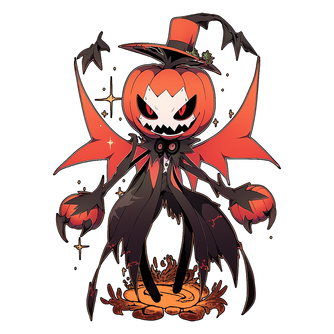 Pompkin_Short_Sleeve_Unisex_T-shirt_Art