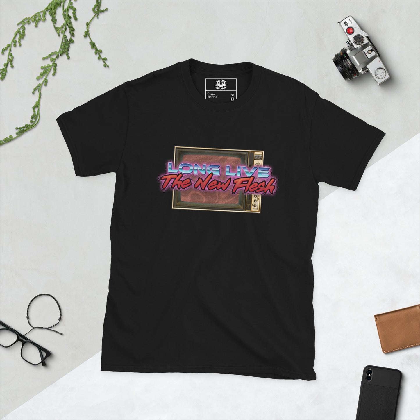 The New Flesh Black Unisex Short-Sleeve T-Shirt