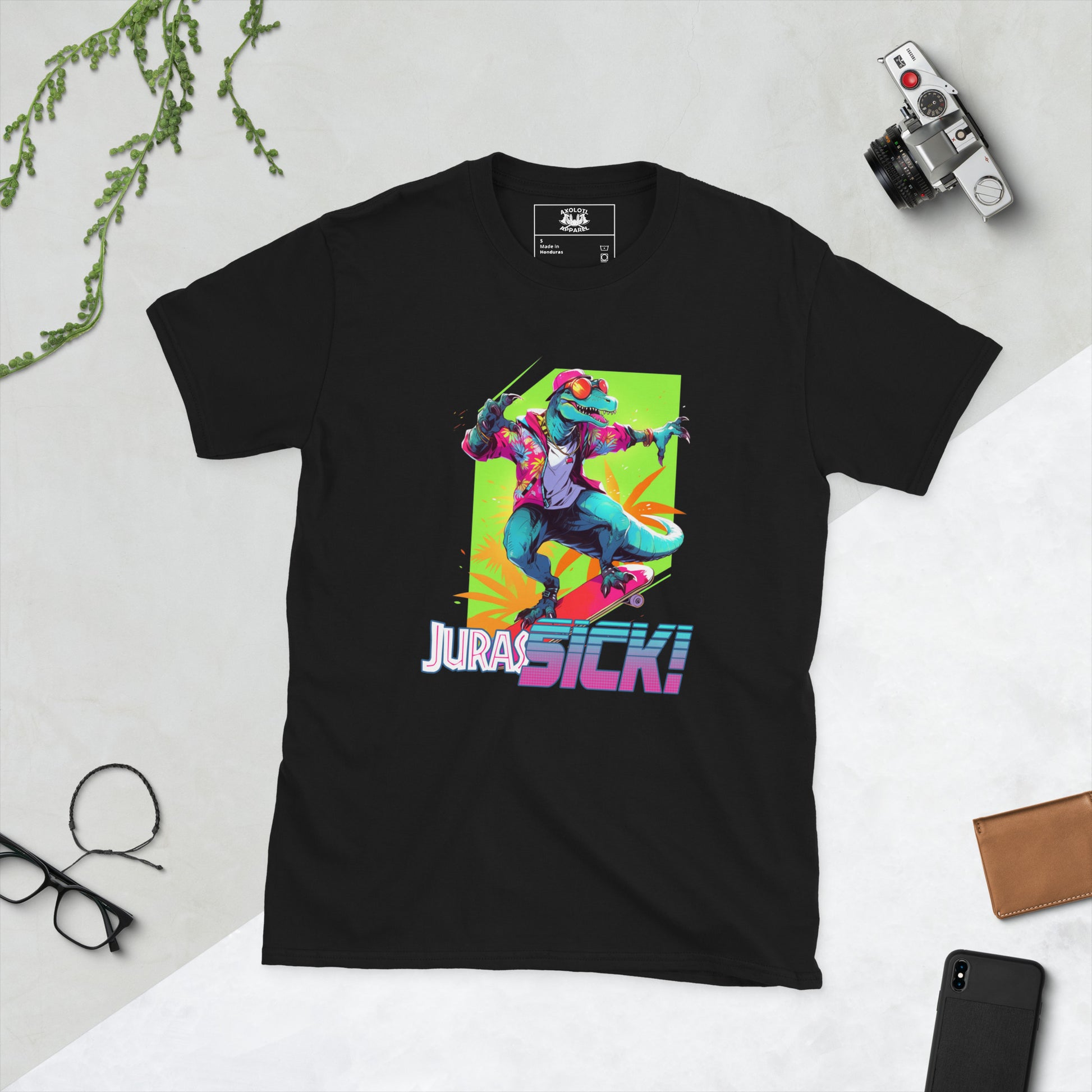 JurasSICK Black Unisex Short Sleeve T-Shirt
