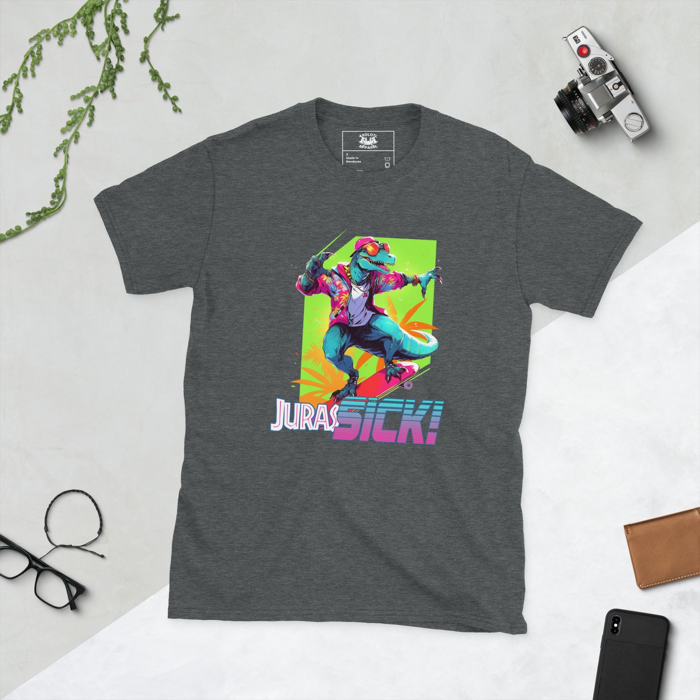 JurasSICK Dark Grey Unisex Short Sleeve T-Shirt