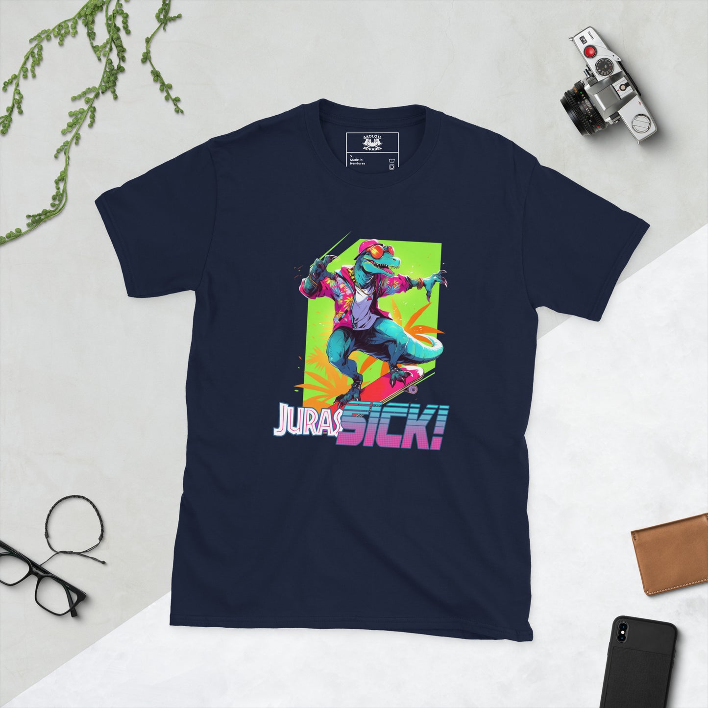 JurasSICK Navy Unisex Short Sleeve T-Shirt