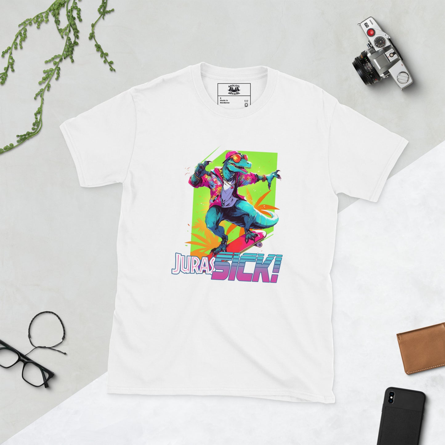 JurasSICK White Unisex Short Sleeve T-Shirt
