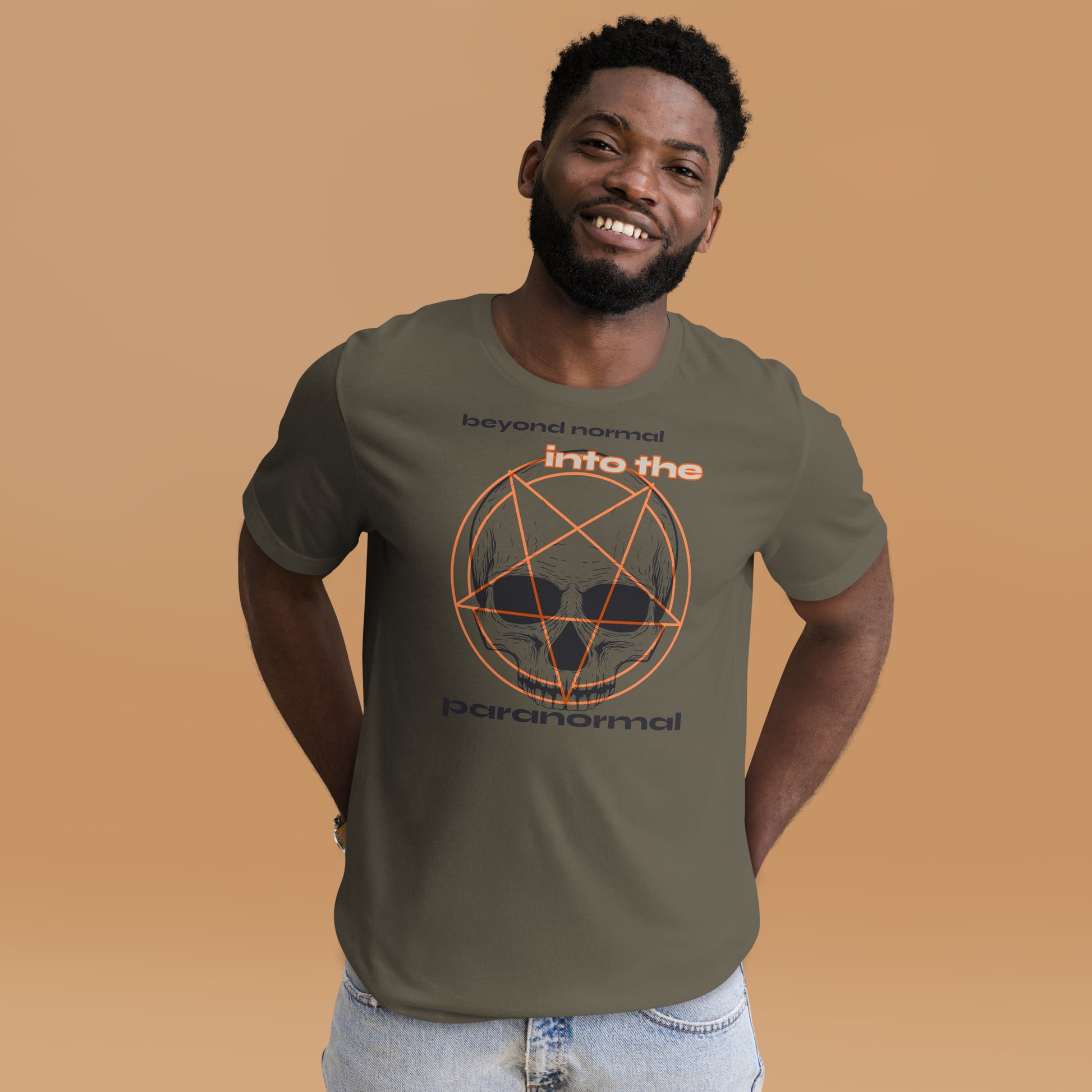 Into The Paranormal Short-sleeve Unisex T-shirt Army Mockup
