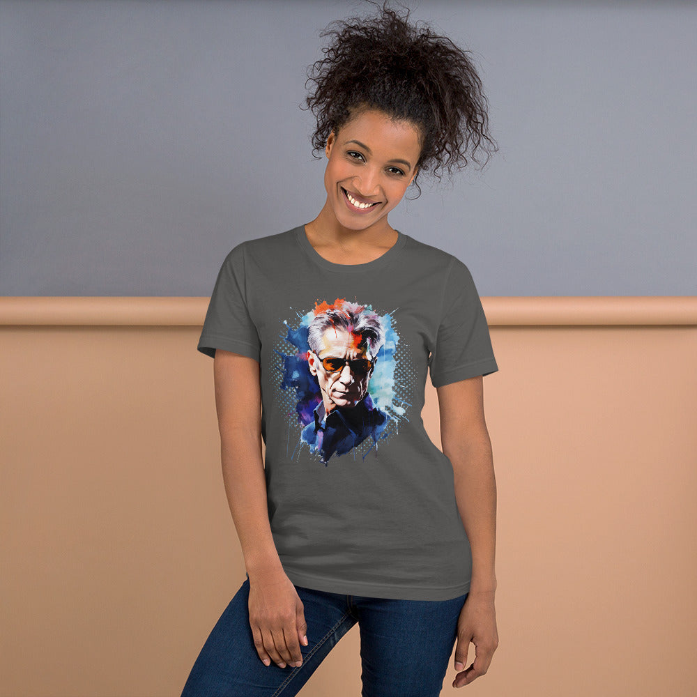 Cronenberg_Short-sleeve_Unisex_T-shirt_Grey_Mockup