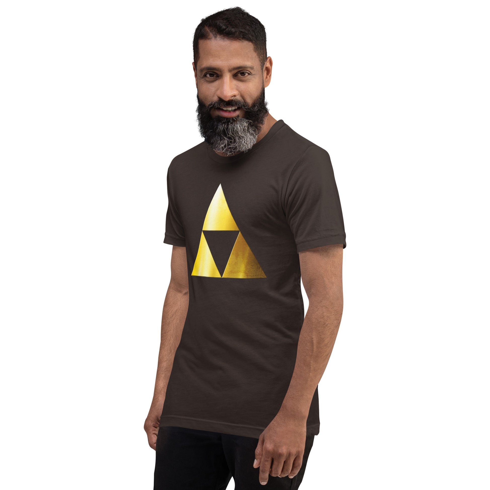 BlackForce Short-Sleeve Unisex T-shirt Brown Mockup