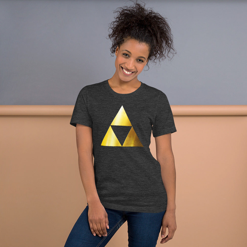 BlackForce Short-Sleeve Unisex T-shirt Dark Grey Mockup