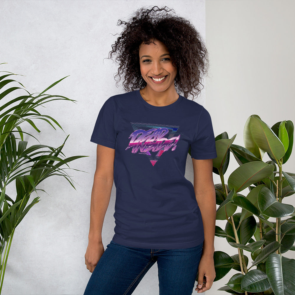 Dead Inside Short-sleeve Unisex T-shirt Navy Mockup