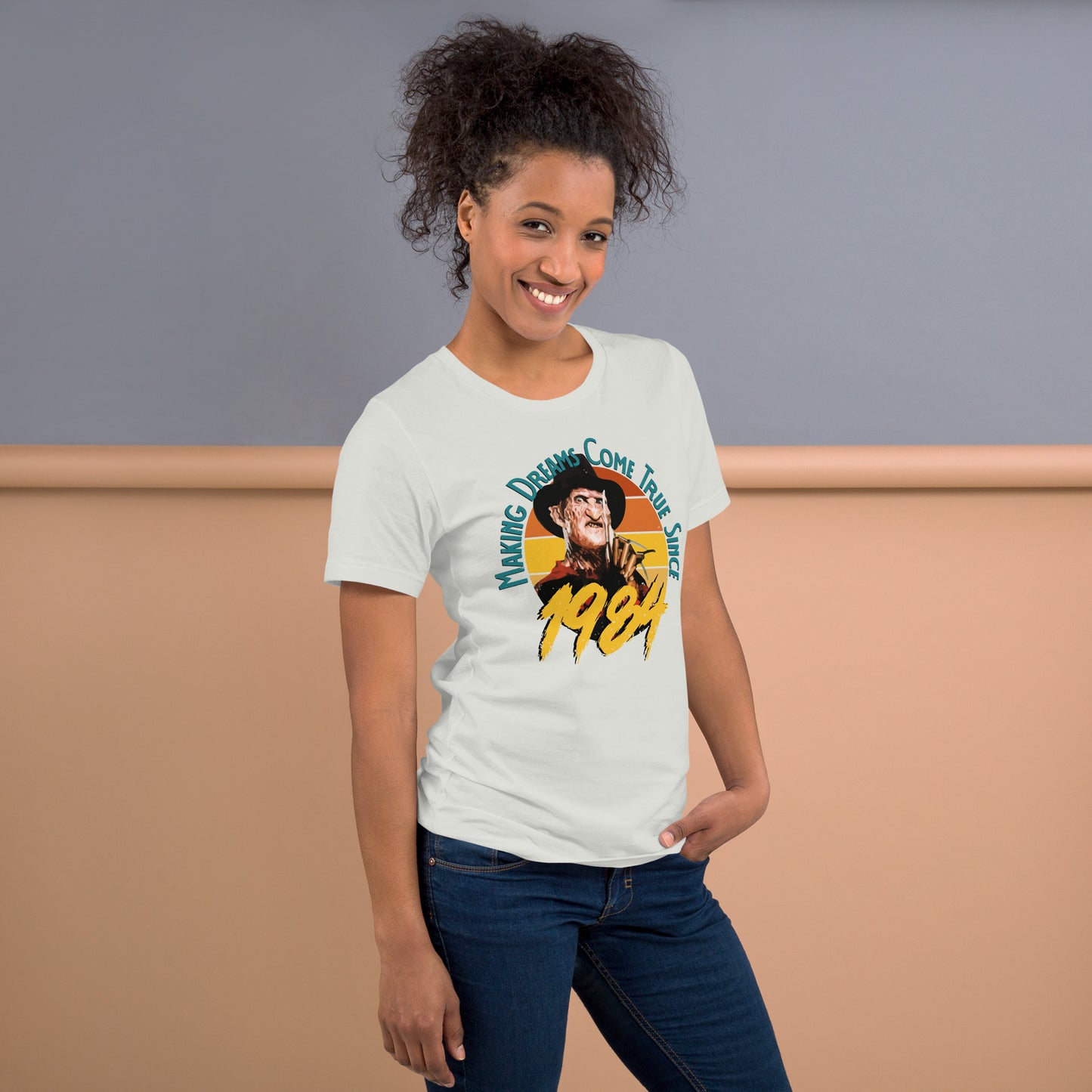 Making Dreams Come True Short-sleeve Unisex T-shirt Silver Mockup