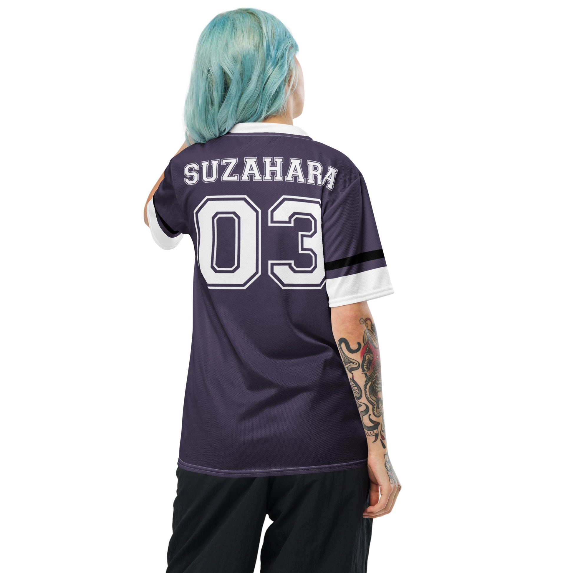 Toji Suzahara Eva Unit 03 Unisex Jersey Back Mockup