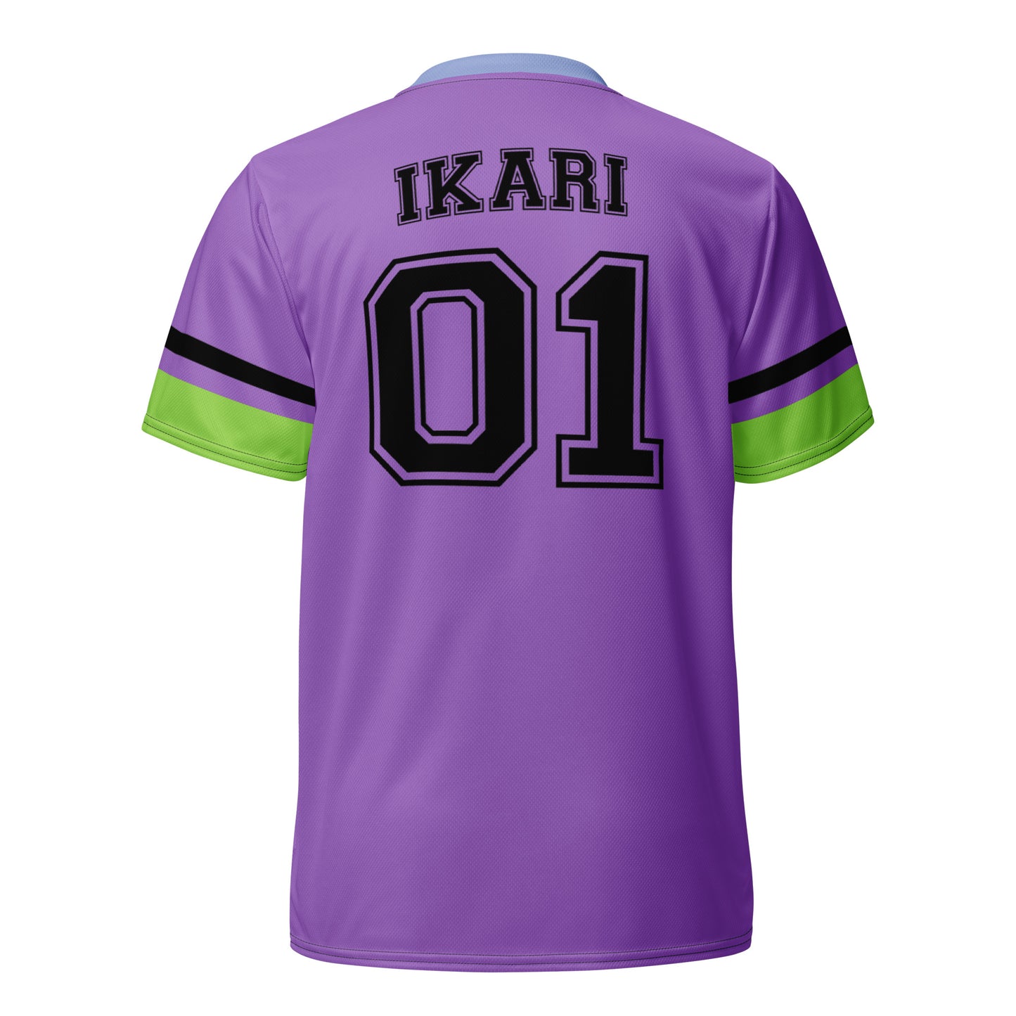 Shinji Ikari Eva Unit 01 Unisex Jersey Ghost Mockup Back