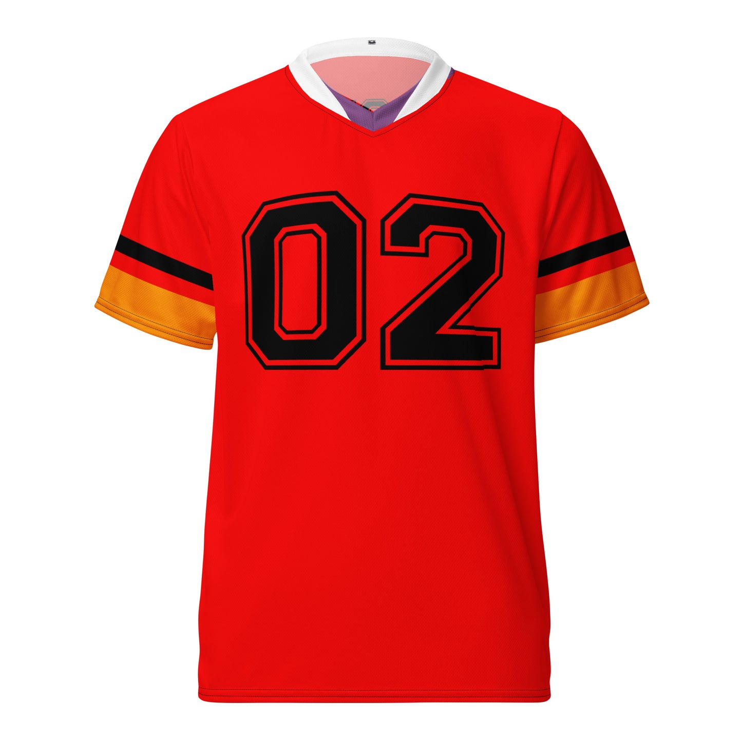 Asuka Langley Sohryu Eva Unit 02 Unisex Jersey Ghost Mockup Front