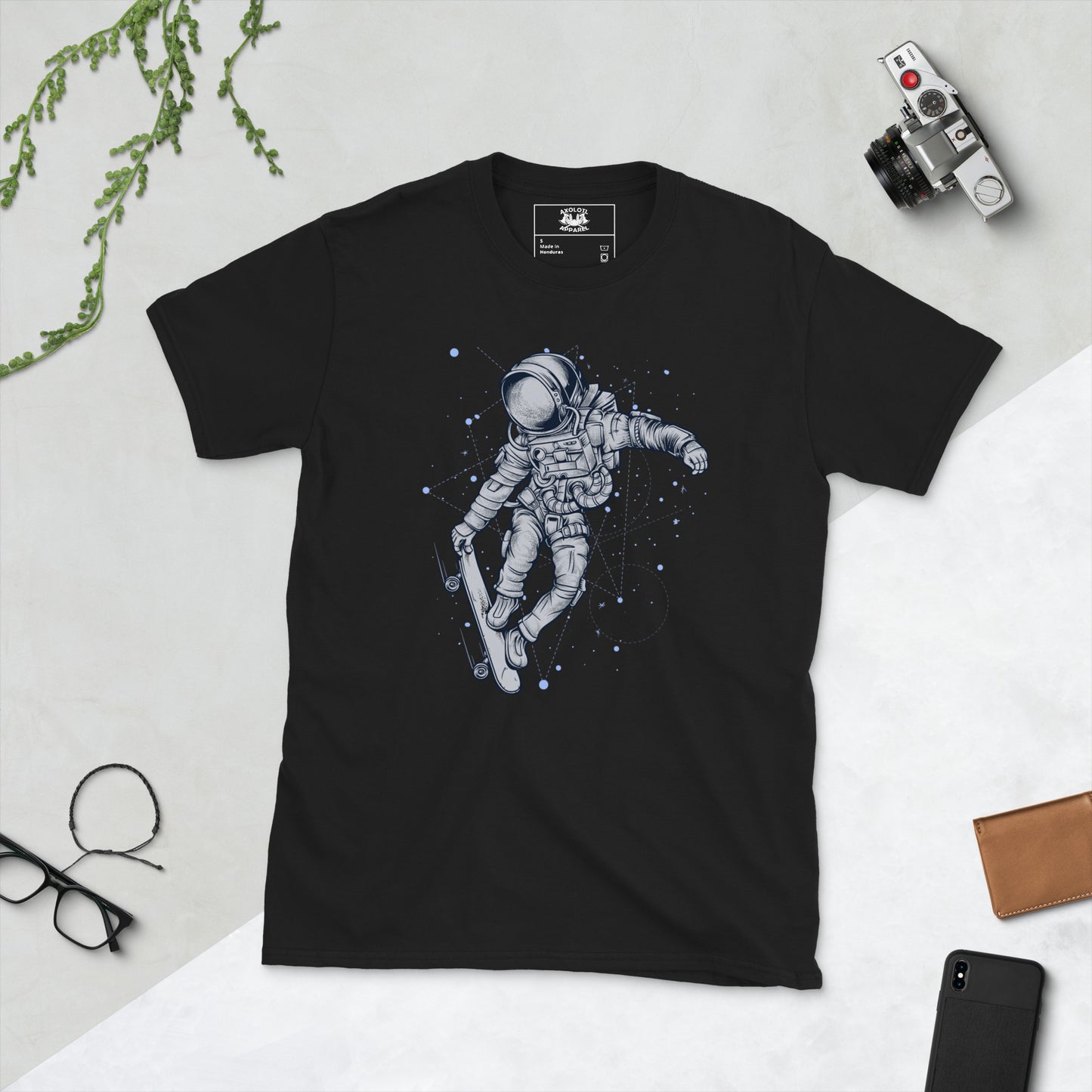 Skatestronaut Short-Sleeve Unisex T-Shirt