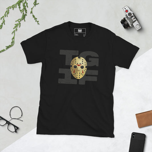tgif short sleeve unisex t-shirt black flat