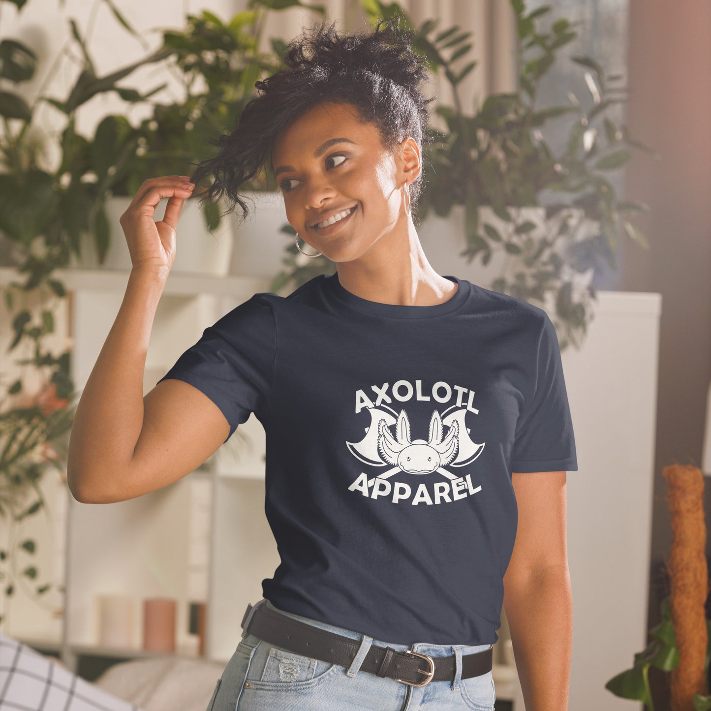 Axolotl Apparel Logo Short-Sleeve Unisex T-Shirt