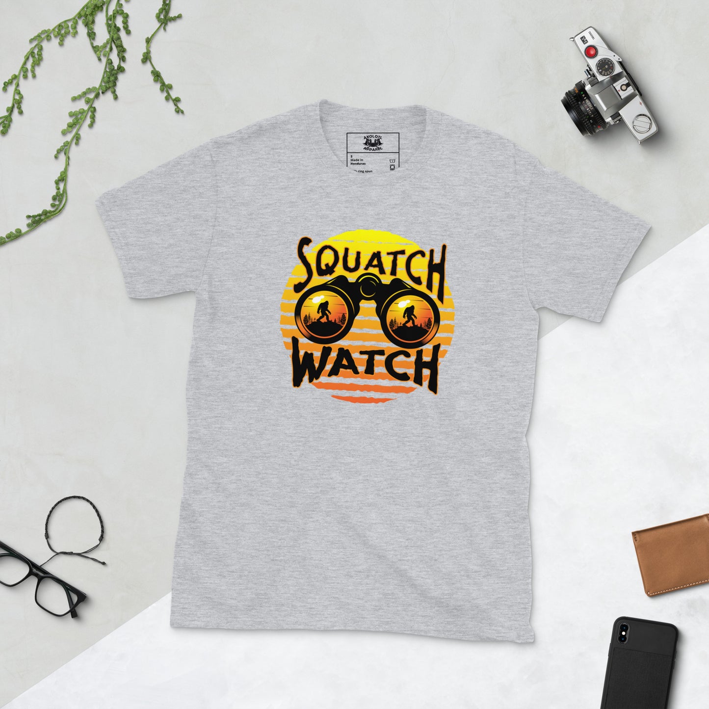 Squatch Watch Short-Sleeve Unisex T-Shirt