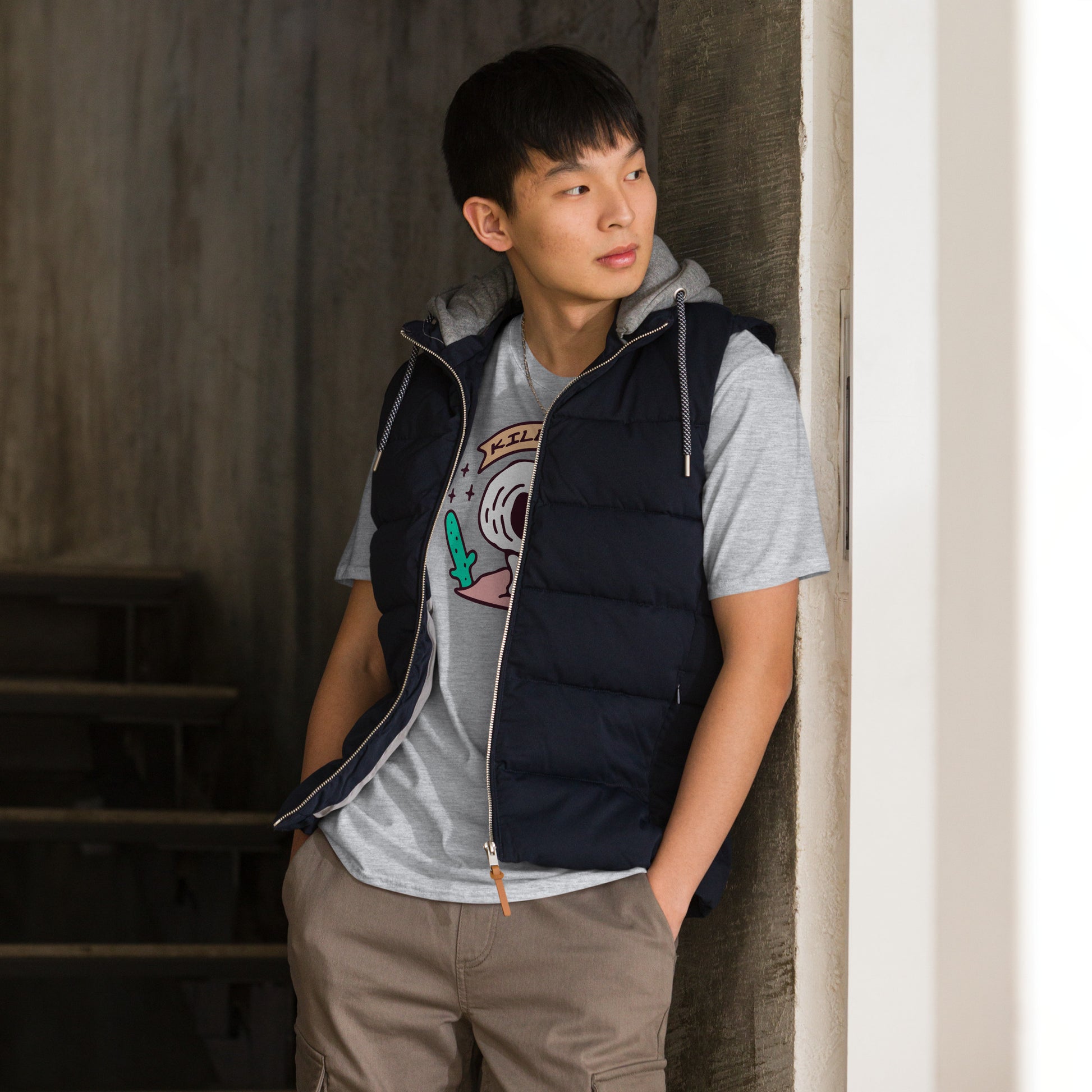 Killin' It short sleeve unisex t-shirt heather grey mockup