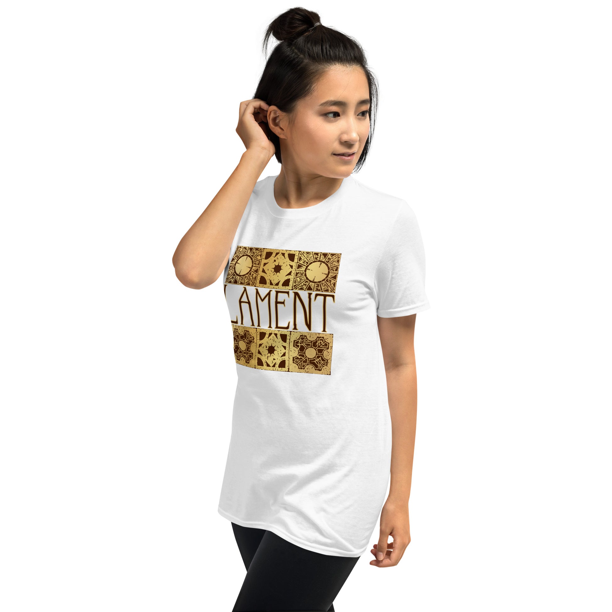 Lament Configuration short-sleeve unisex t-shirt white mockup