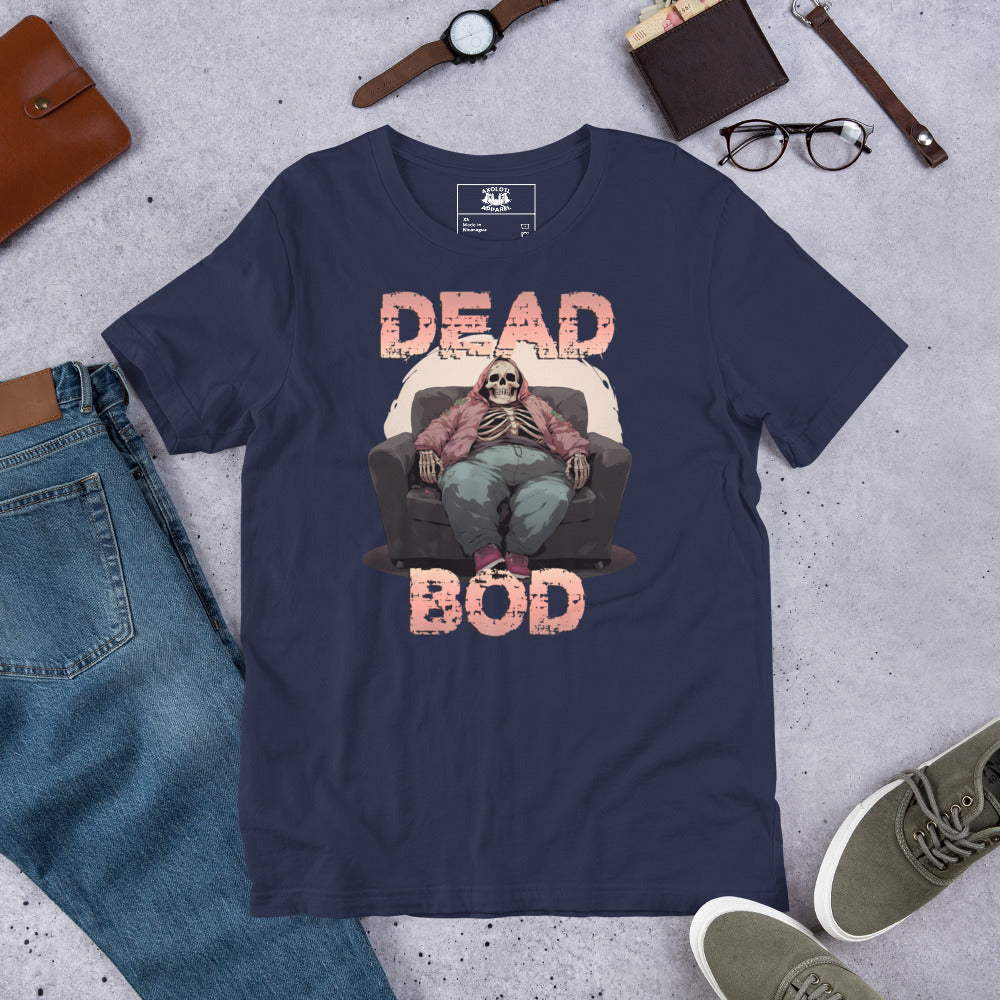 Deadbod_short_sleeve_unisex_t-shirt_navy_blue
