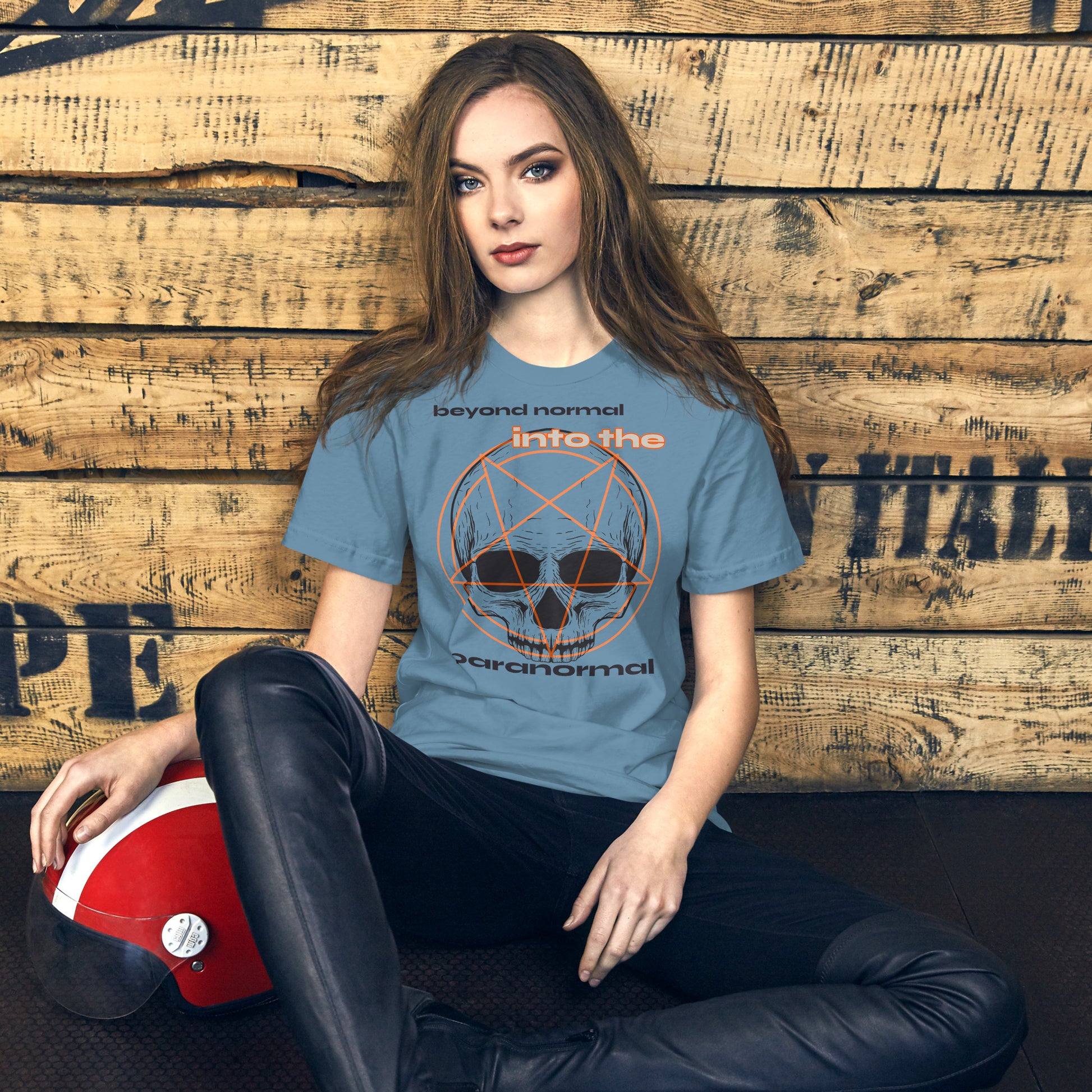 Into The Paranormal Short-sleeve Unisex T-shirt Blue Mockup
