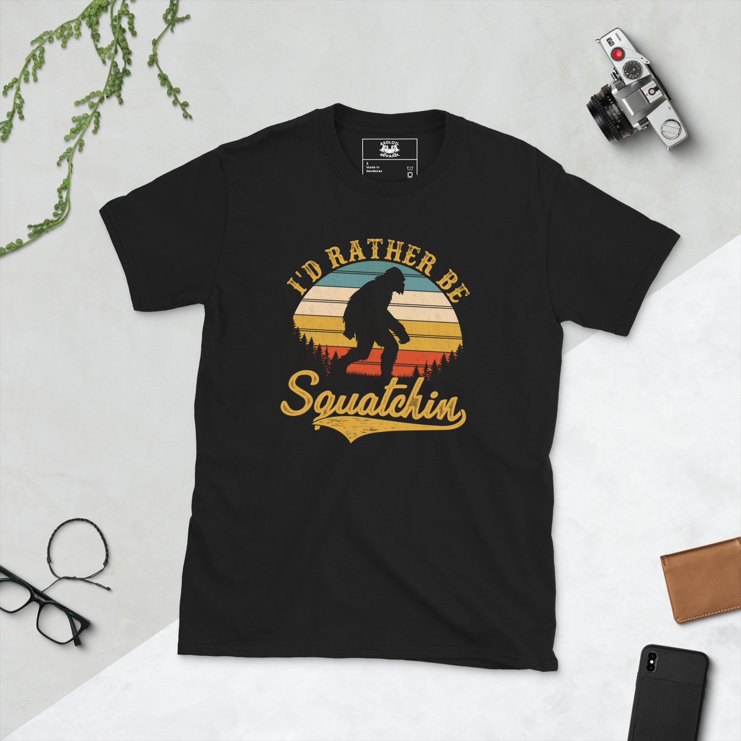I'd Rather Be Squatchin Short-Sleeve Unisex T-Shirt