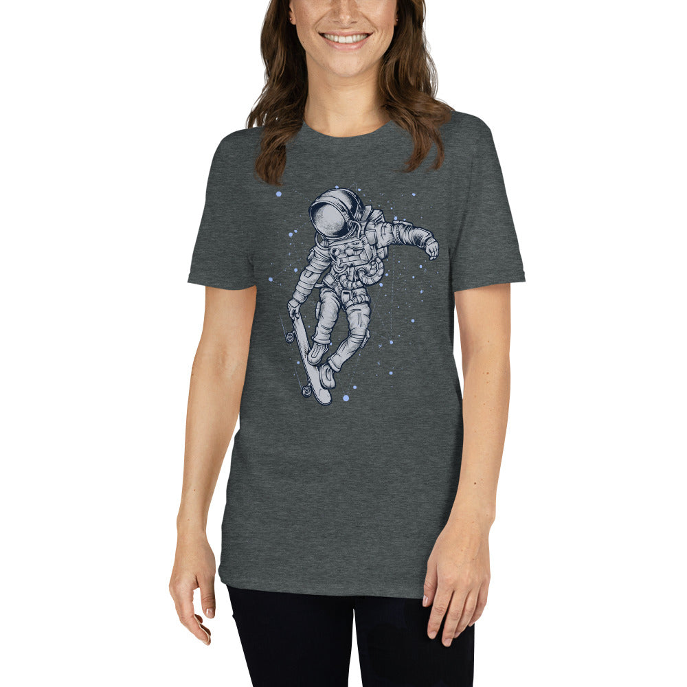 Skatestronaut Short-Sleeve Unisex T-Shirt