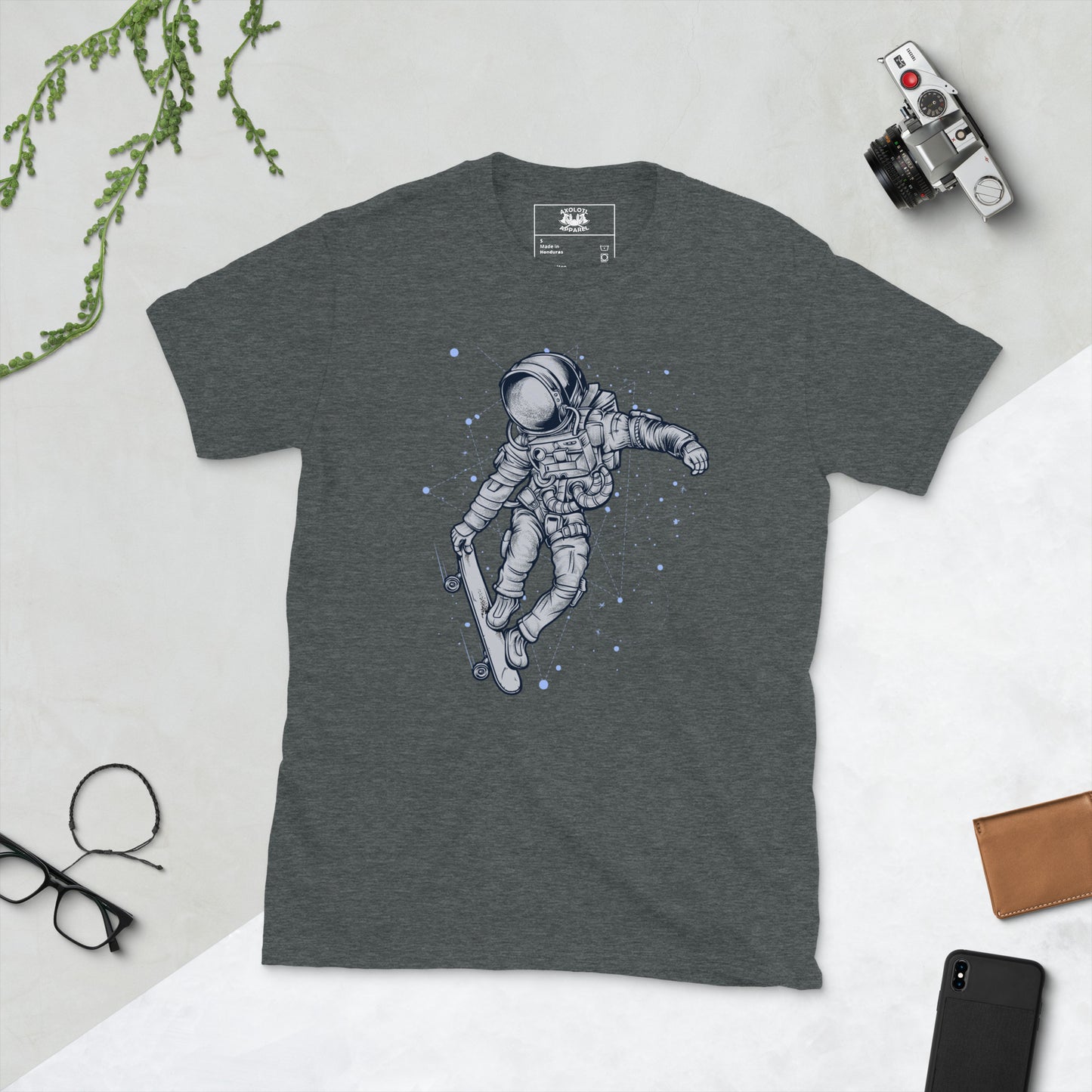 Skatestronaut Short-Sleeve Unisex T-Shirt