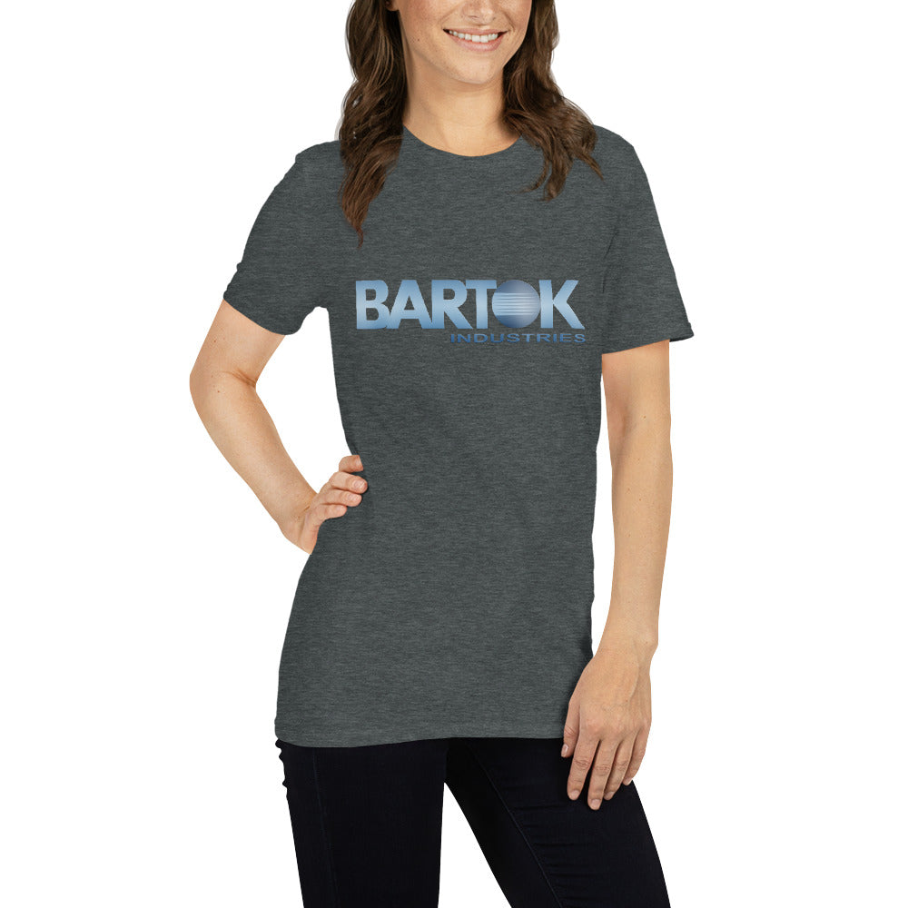 Bartok Industries Short-sleeve Unisex T-shirt Grey Mockup