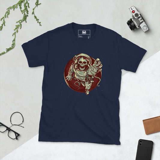 Dead Space Short-sleeve Unisex T-shirt Navy Front