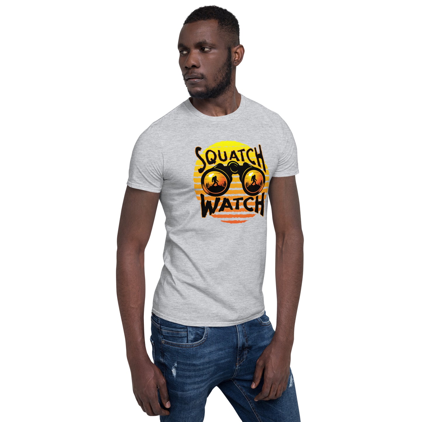 Squatch Watch Short-Sleeve Unisex T-Shirt