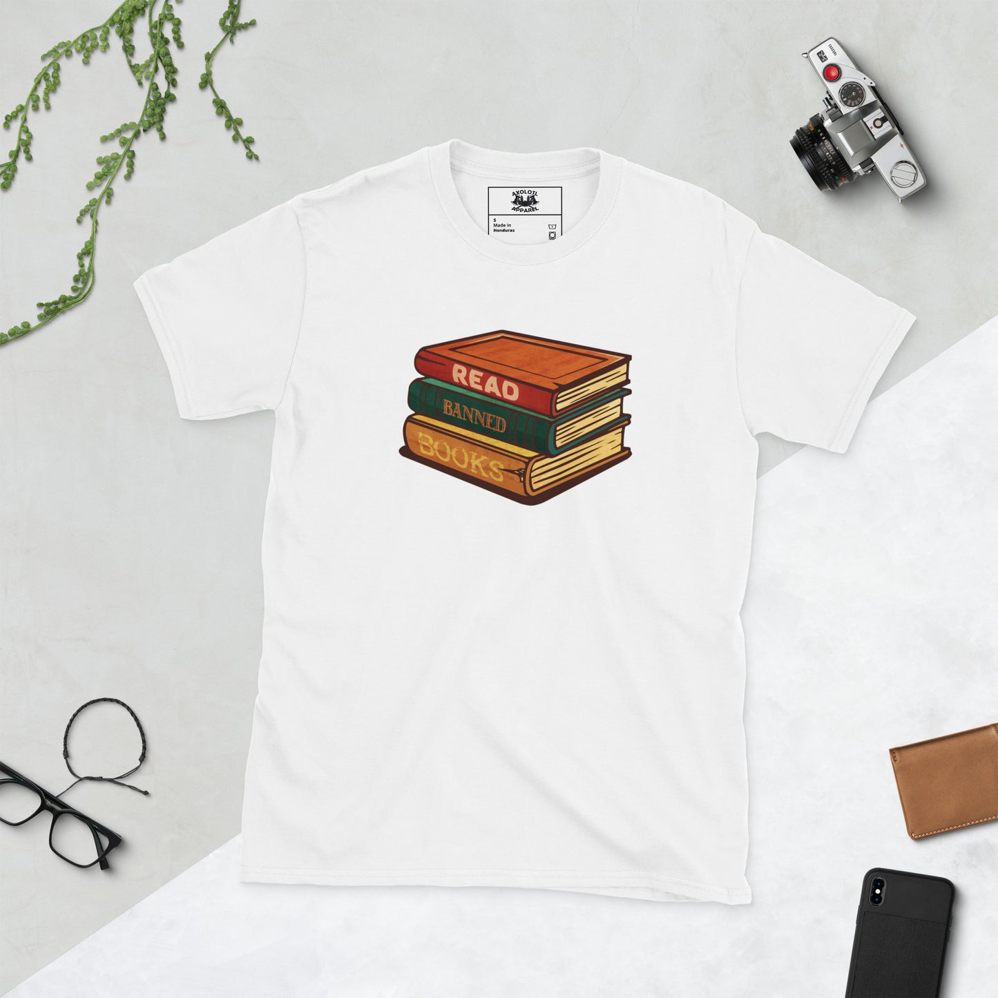 Read Banned Books Short-Sleeve Unisex T-Shirt