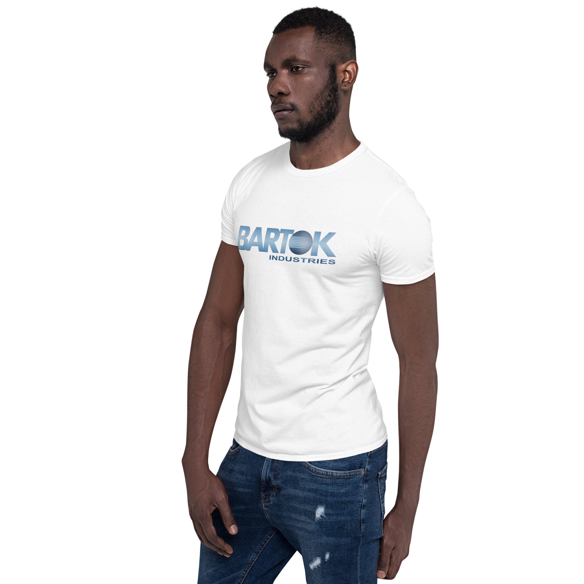 Bartok Industries Short-sleeve Unisex T-shirt White Mockup