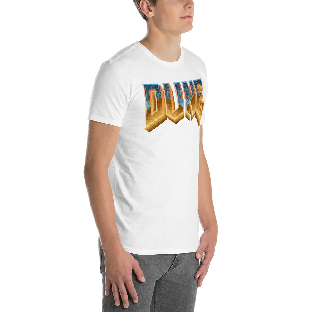 DUNE short-sleeve unisex t-shirt white mockup